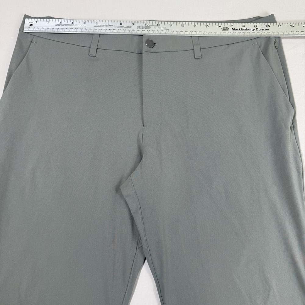 Lululemon Commission‎ Pants Mens 40x28 5 Pocket Chino Olive Performance Stretch - Picture 8 of 16